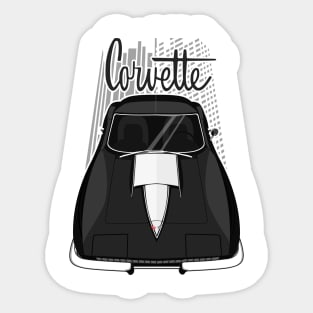 Corvette C2 - Black Sticker